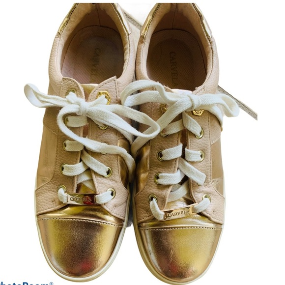 Carvela Jagger Embossed Women’s Trainers Sneakers - Picture 2 of 9